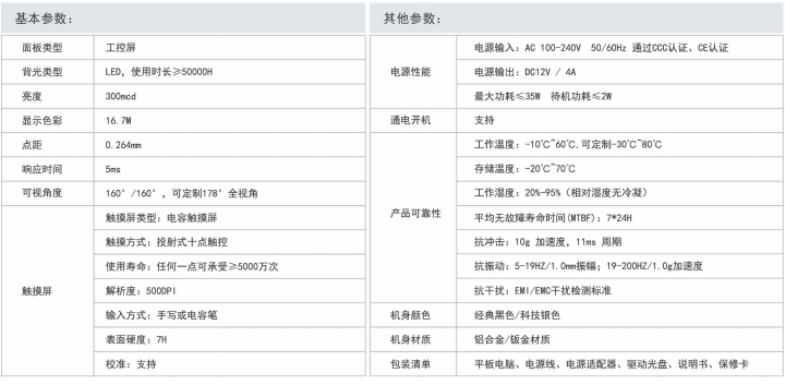 安卓工业平板电脑,设备参数 安卓工业平板电脑,设备参数