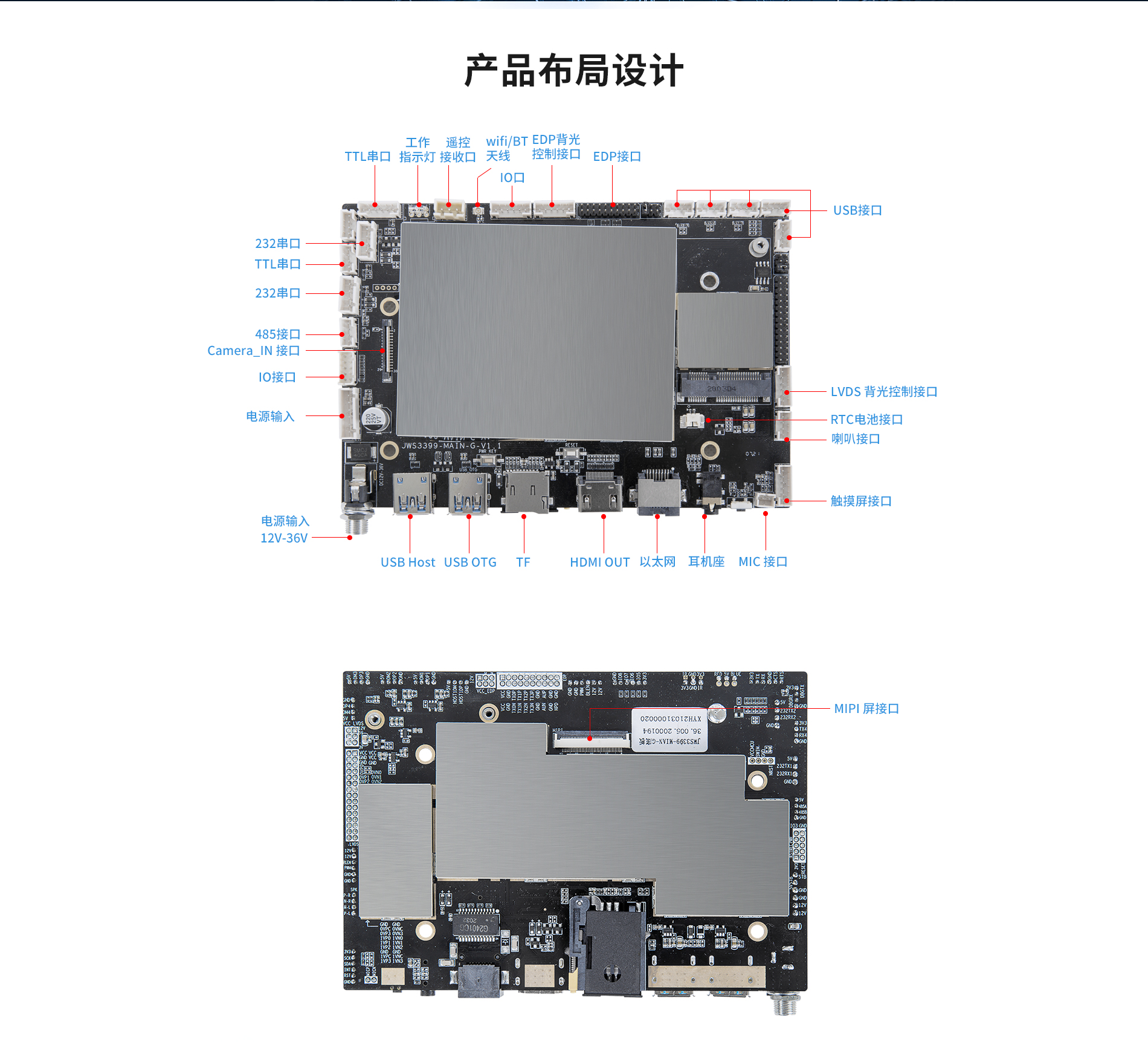 3399安卓工业主板